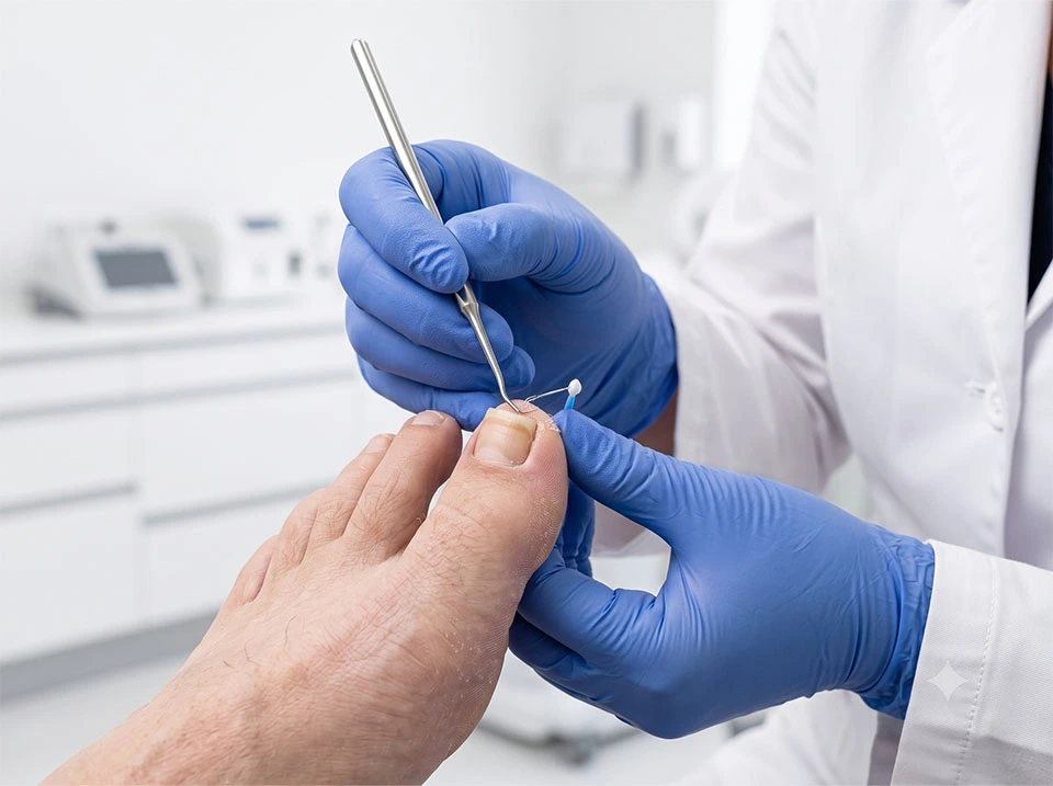 Procedimiento médico definitivo para uñas encarnadas