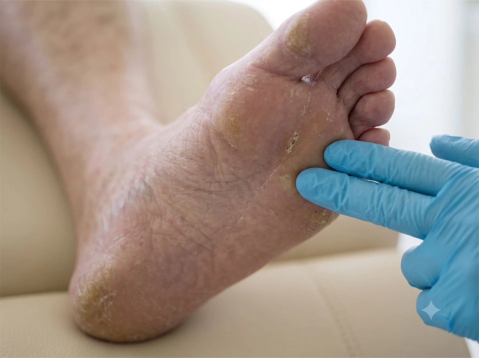 Servicio médico para el cuidado y prevención del Pie diabético